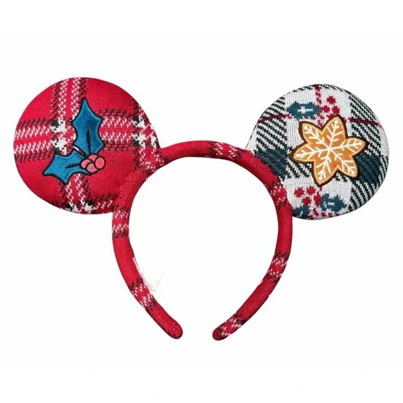 Disney Christmas Holiday Sweater Mickey Ears Headband Spirit Jersey - Picture 4 of 5